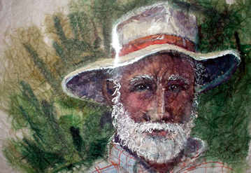 Untitled Grandfather - Commission by Jean Vance